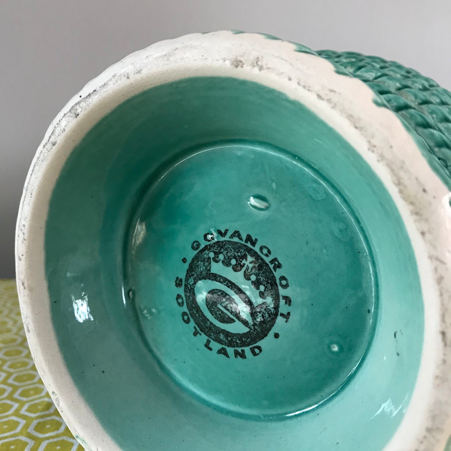 Green Rope Jug.