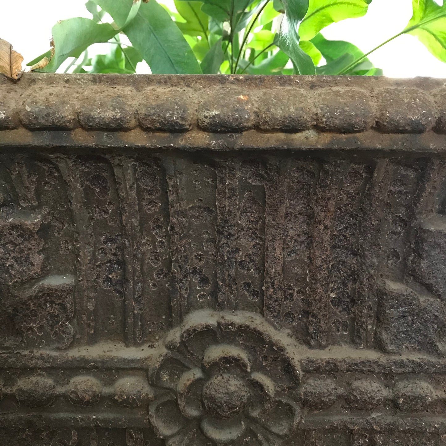 Cast Iron Planter.