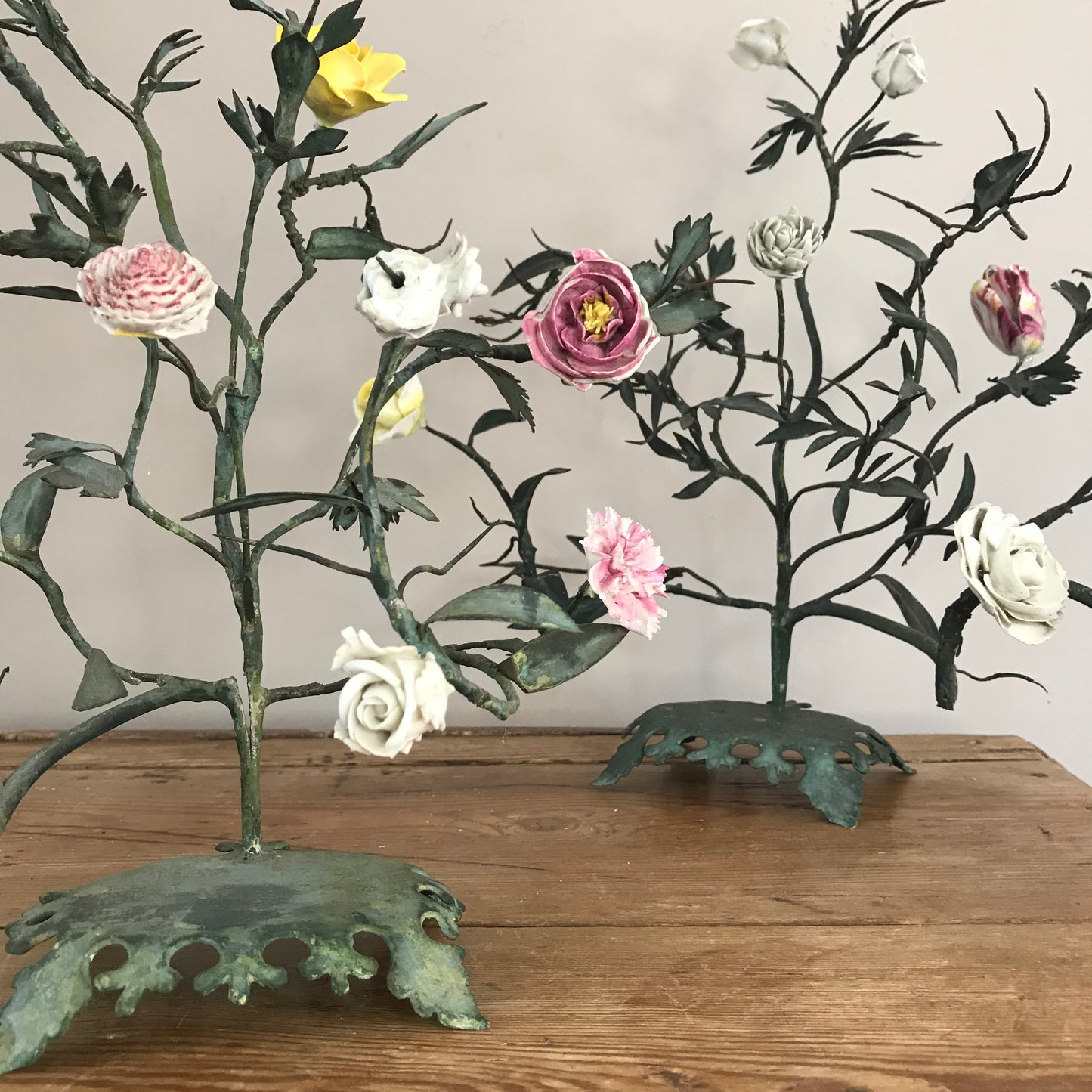 Toleware Flowers.