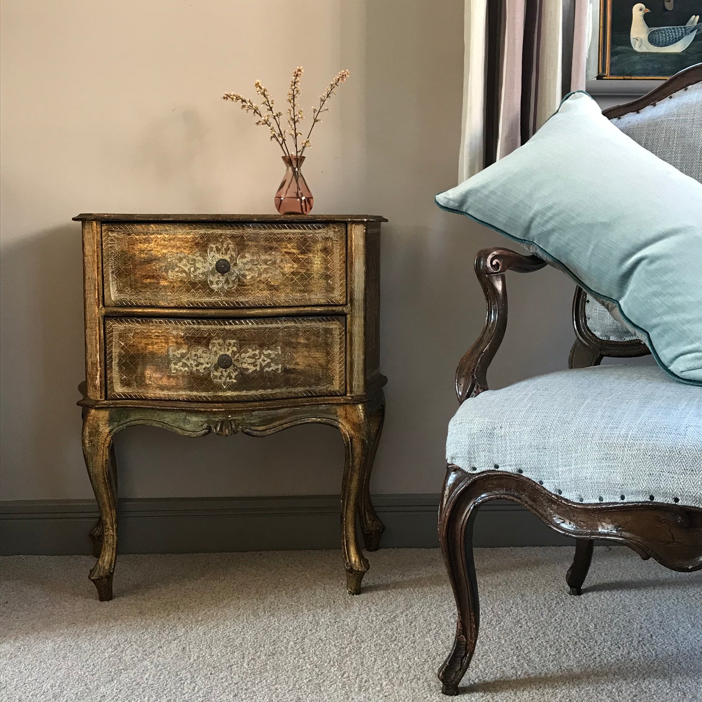 Florentine Chest of Drawers.