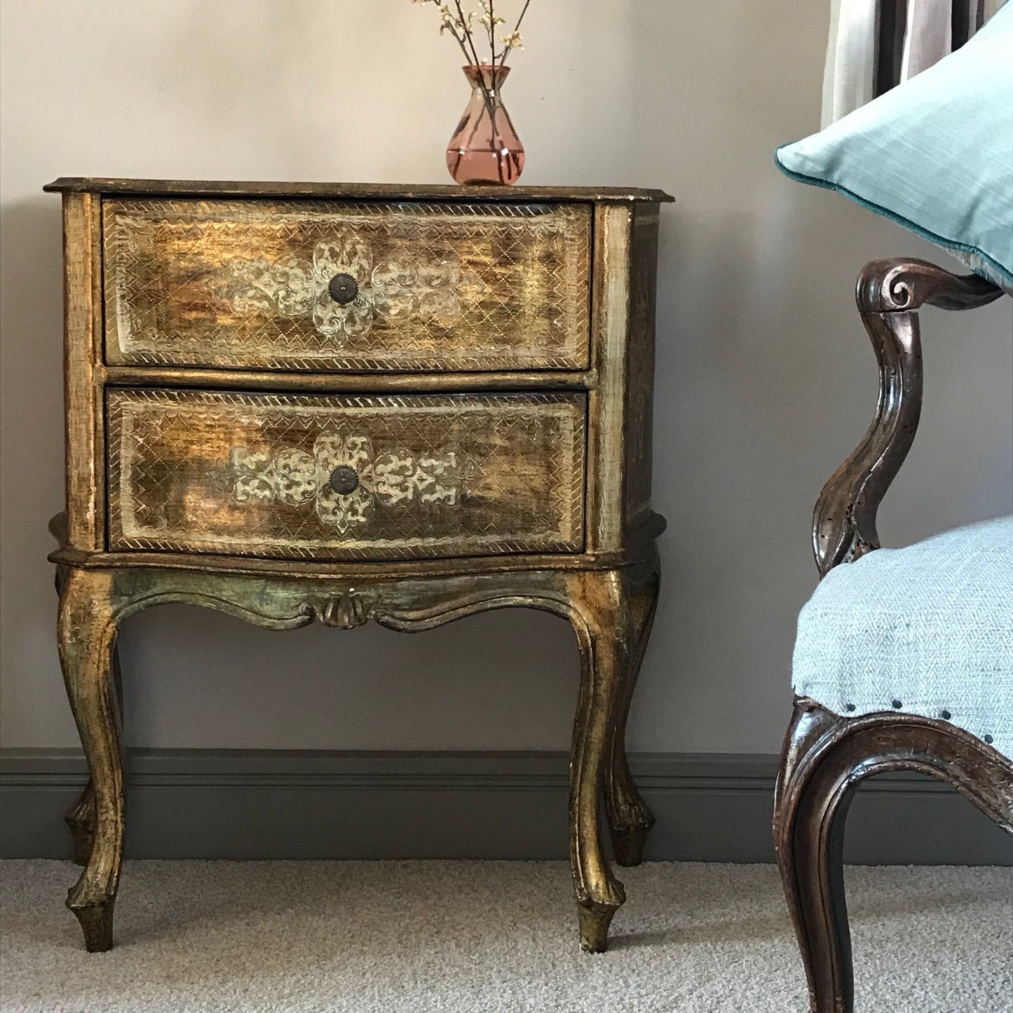 Florentine Chest of Drawers.