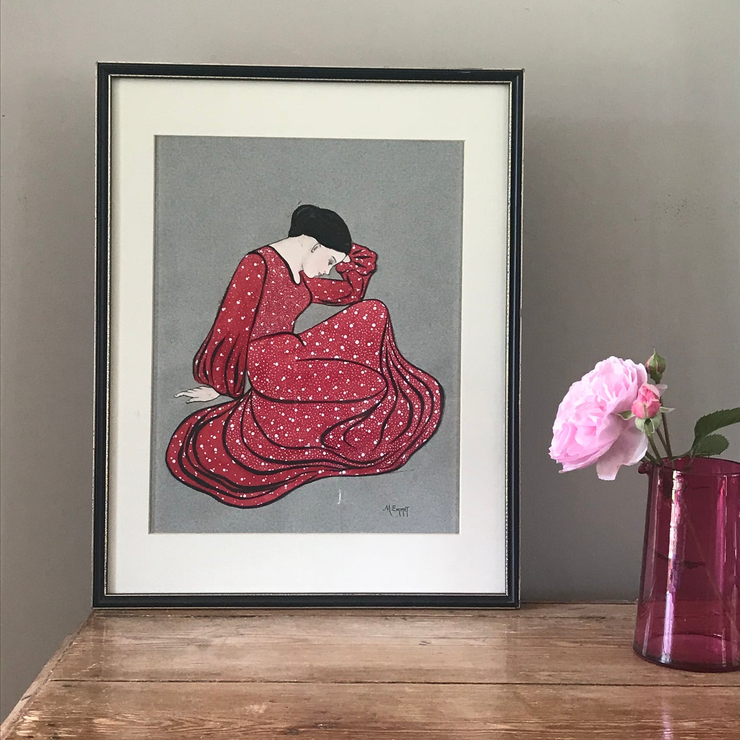 Lady in Red.