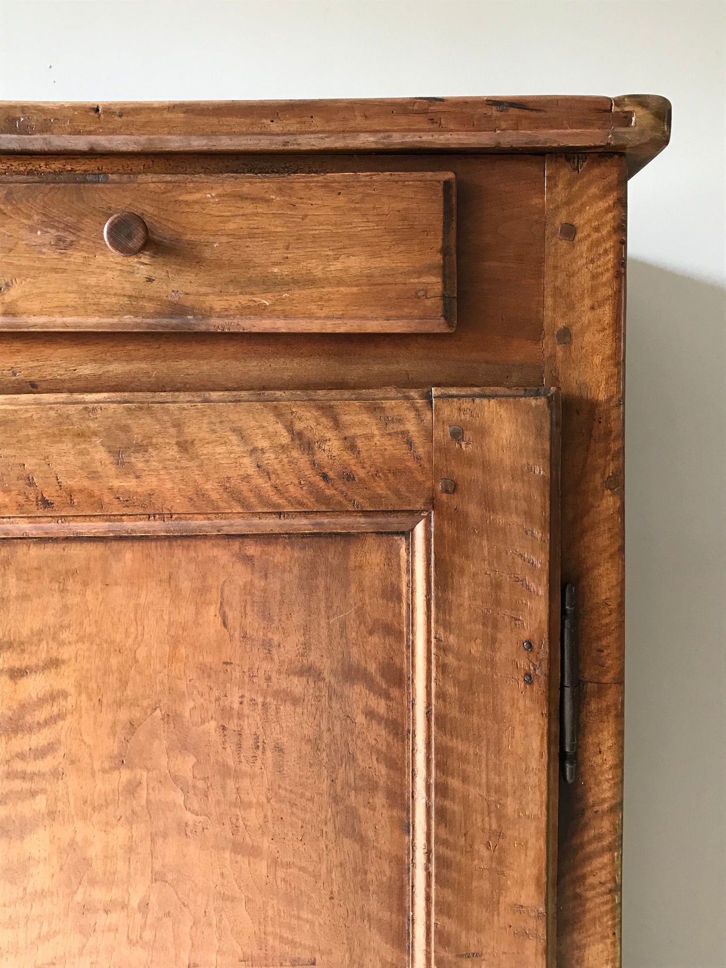 Fruitwood Side Cabinet.