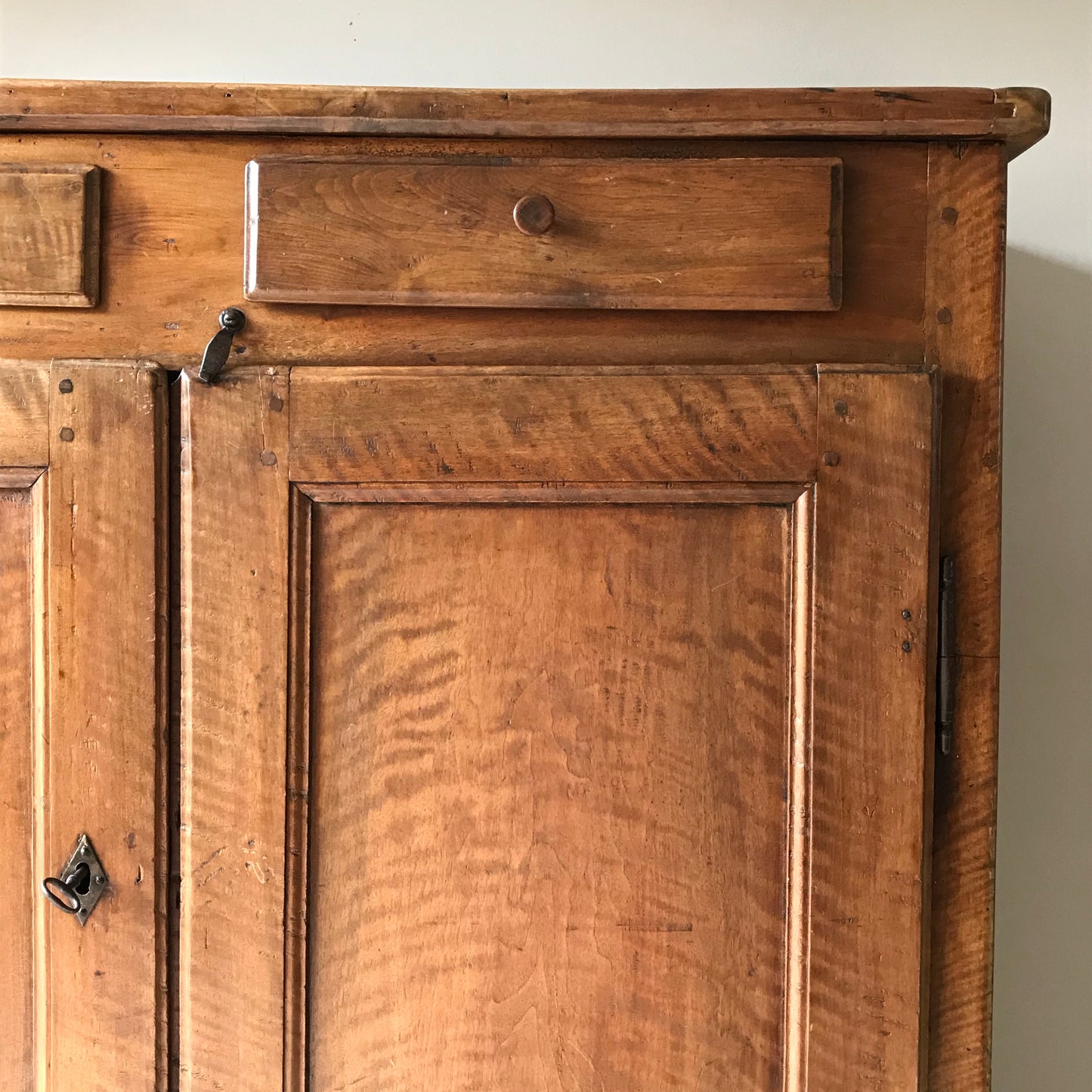 Fruitwood Side Cabinet.