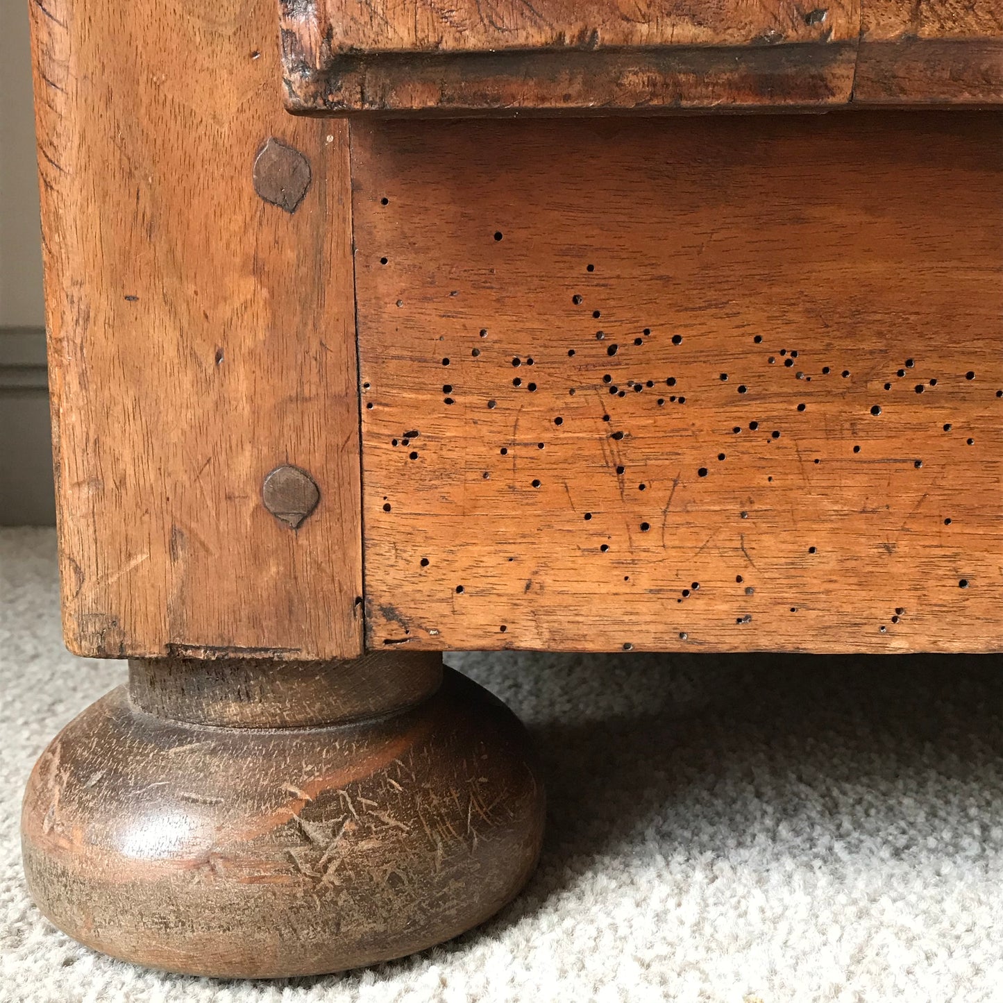 Fruitwood Side Cabinet.