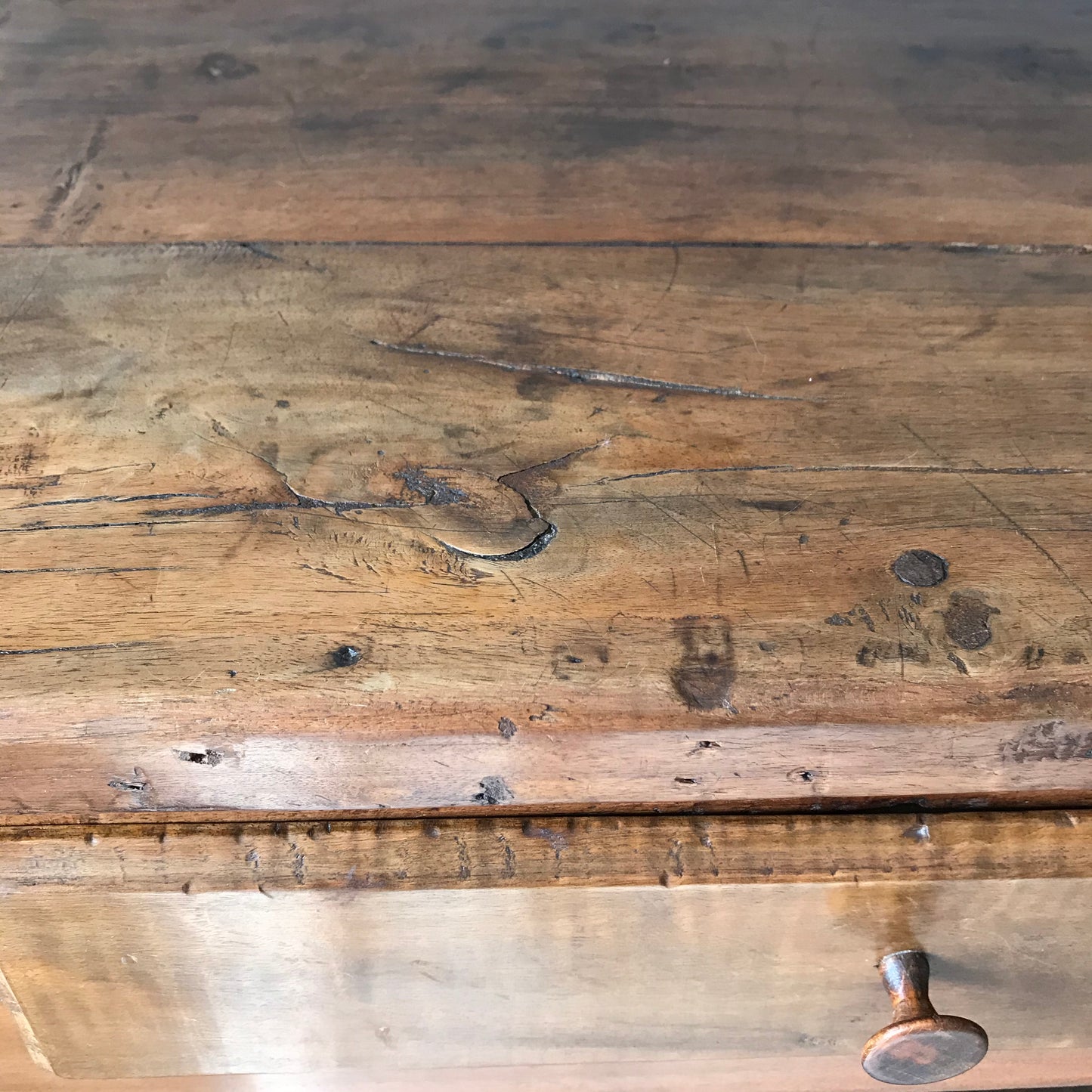 Fruitwood Side Cabinet.