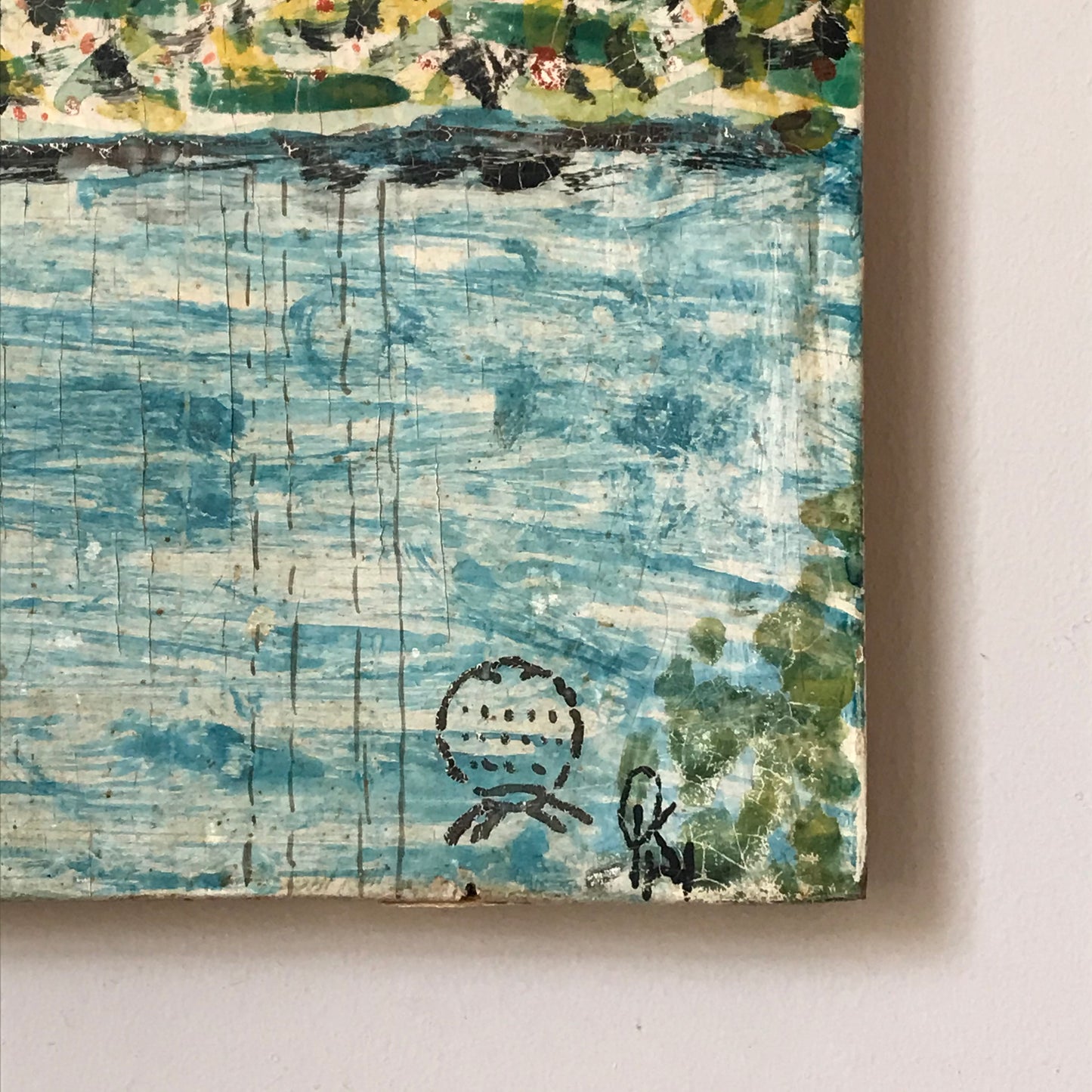 Naive Castle Painting.