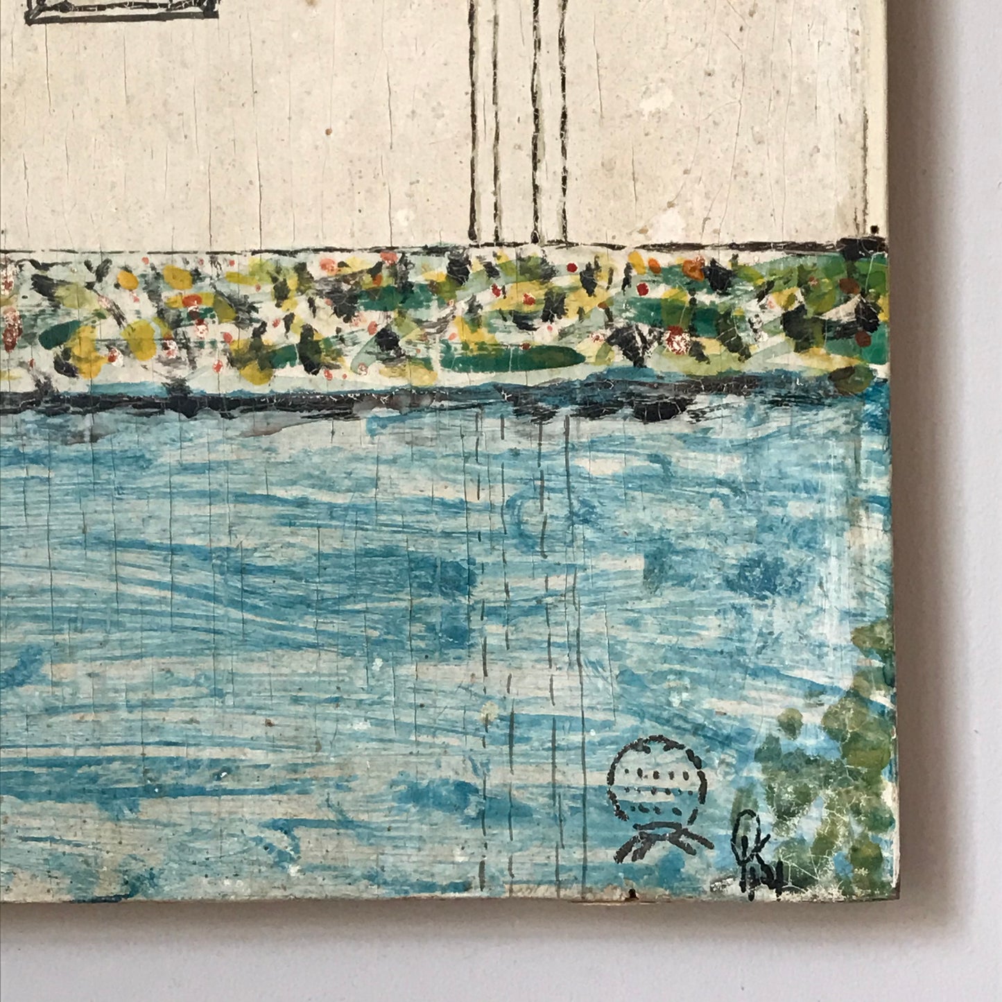 Naive Castle Painting.