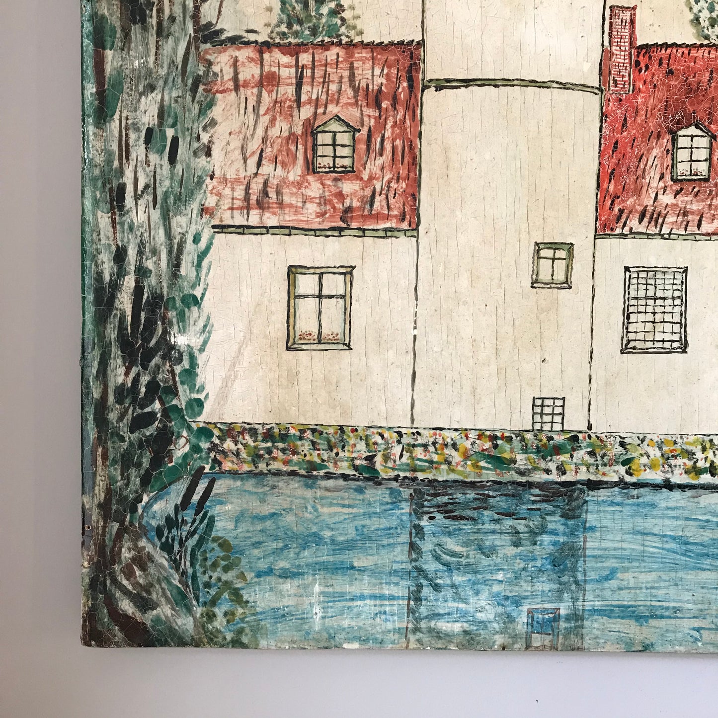 Naive Castle Painting.