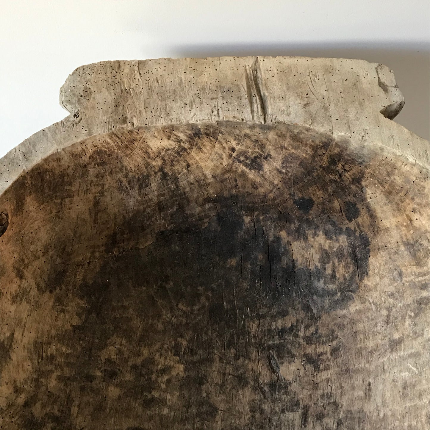 Large 19th Century Dough Bowl.