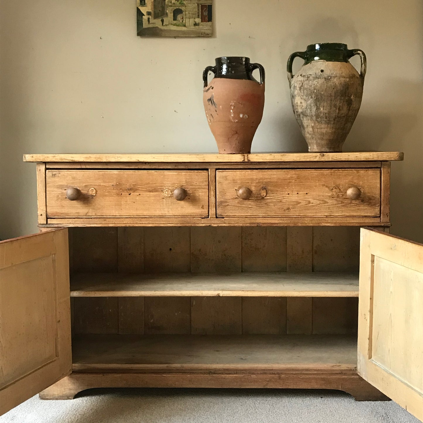 Pine Dresser Base.
