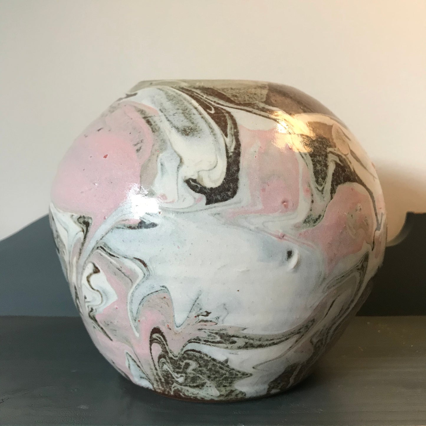 Stoneware Vase.