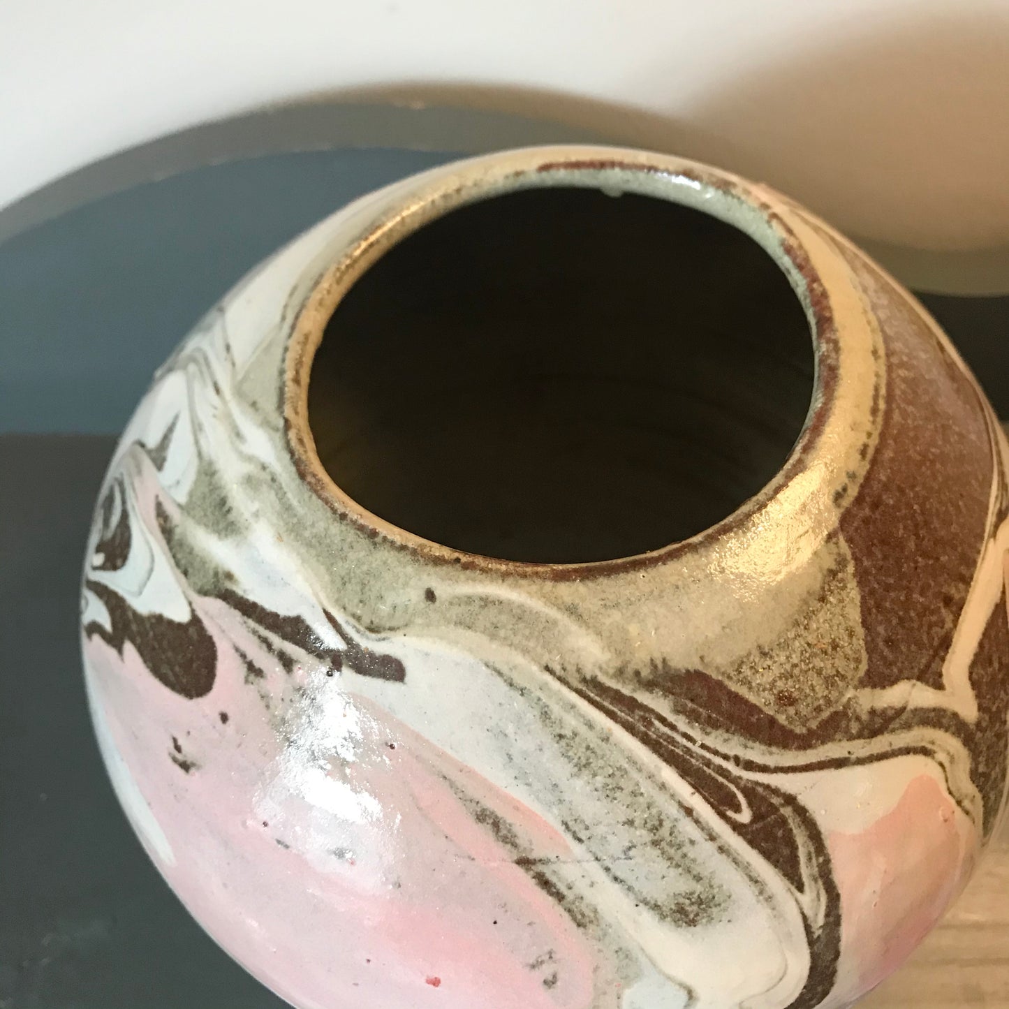 Stoneware Vase.