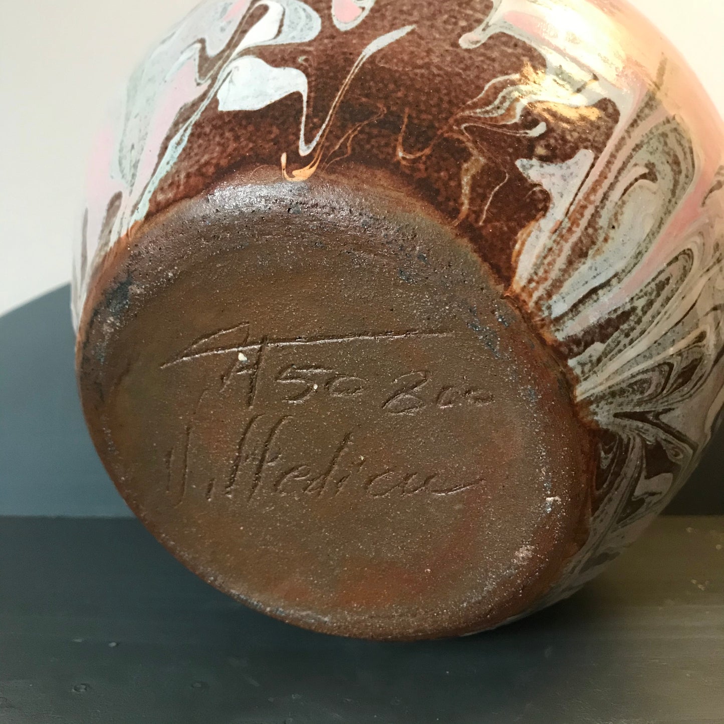 Stoneware Vase.