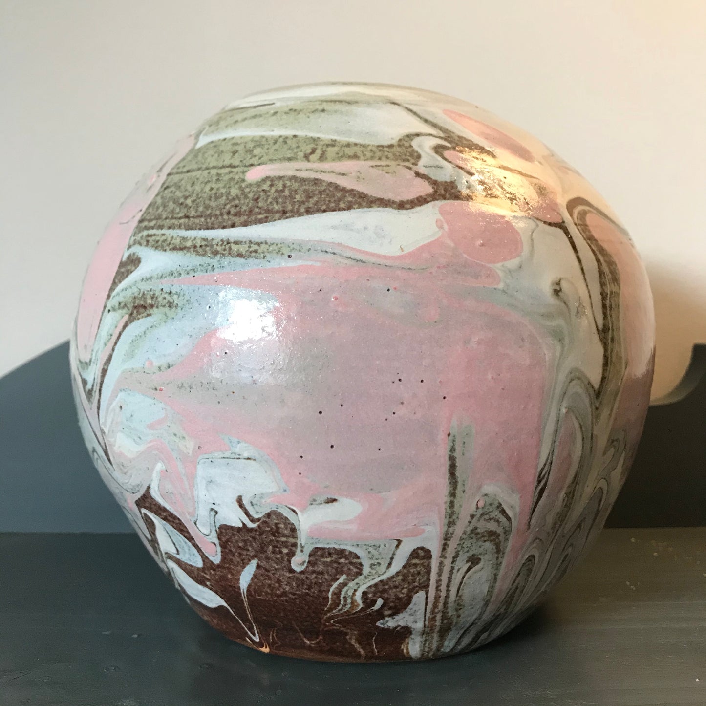 Stoneware Vase.