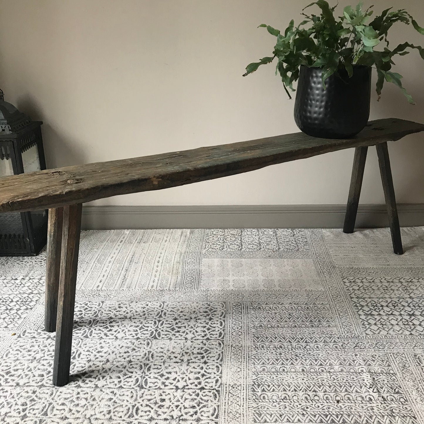 Primitive Pig Bench.