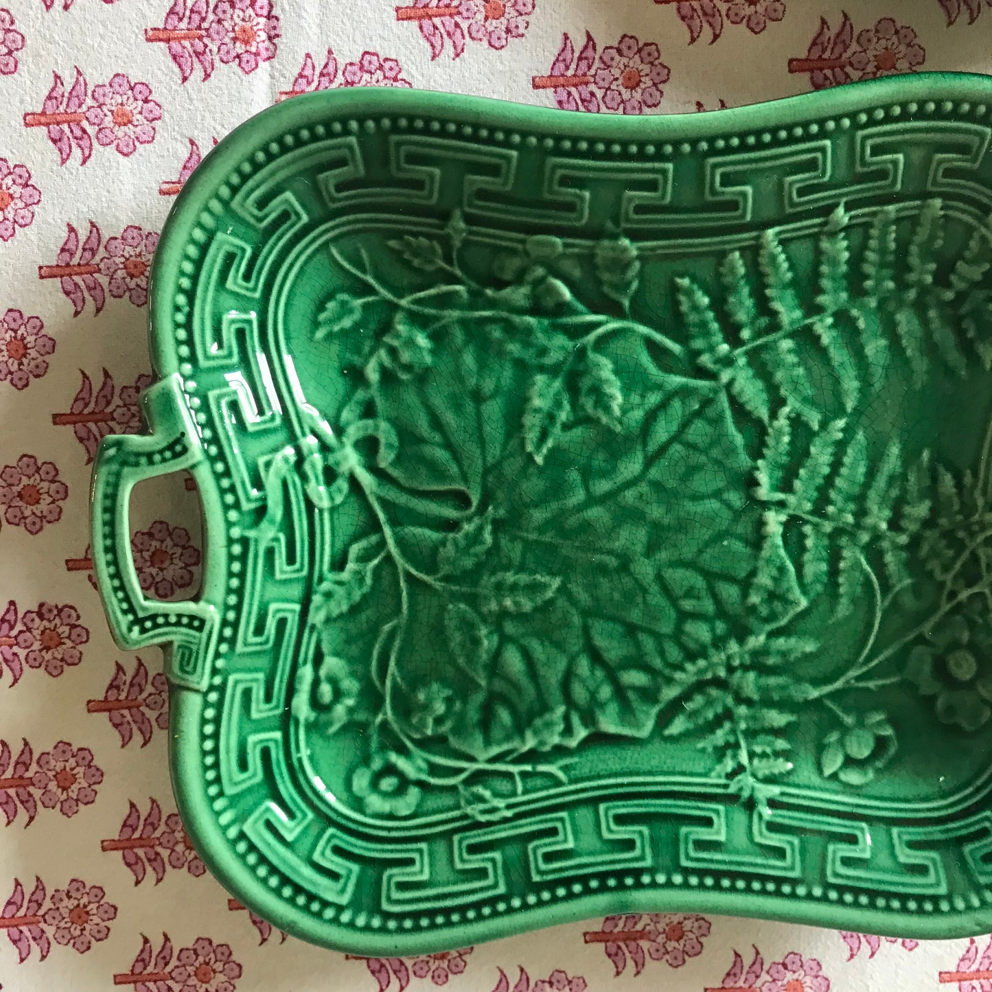 Majolica Dishes.