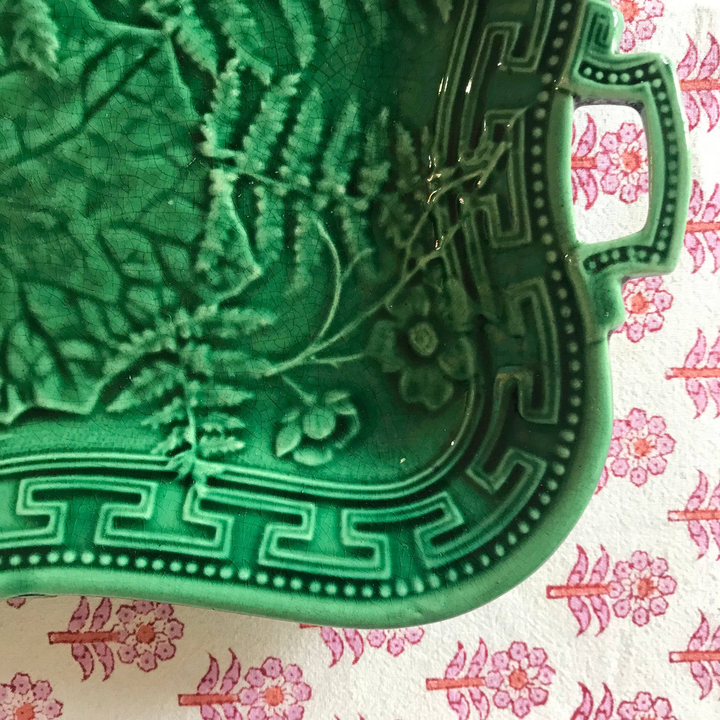 Majolica Dishes.