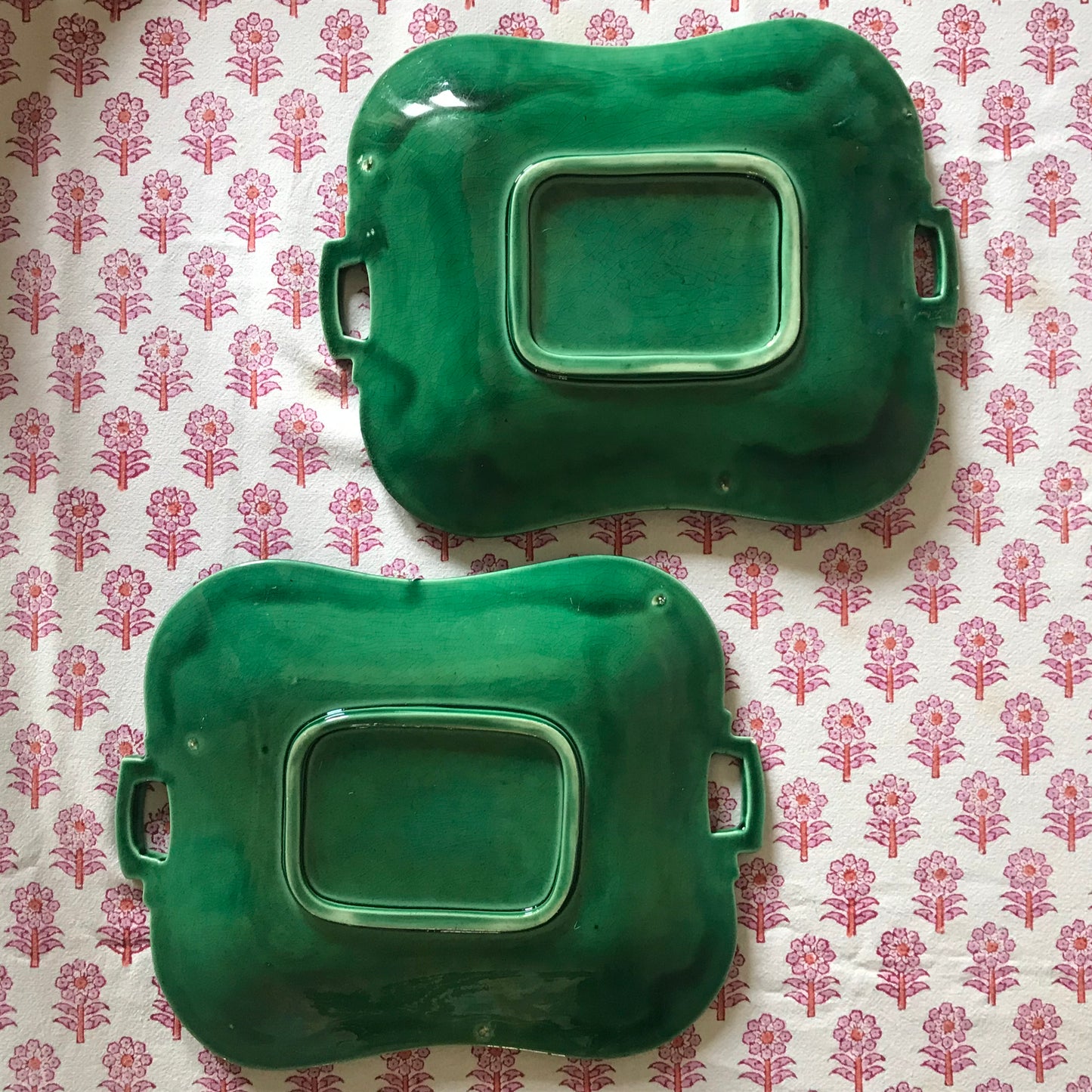 Majolica Dishes.