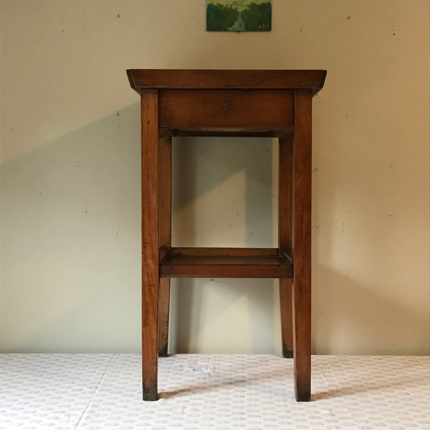 Provincial Fruitwood Side Table.
