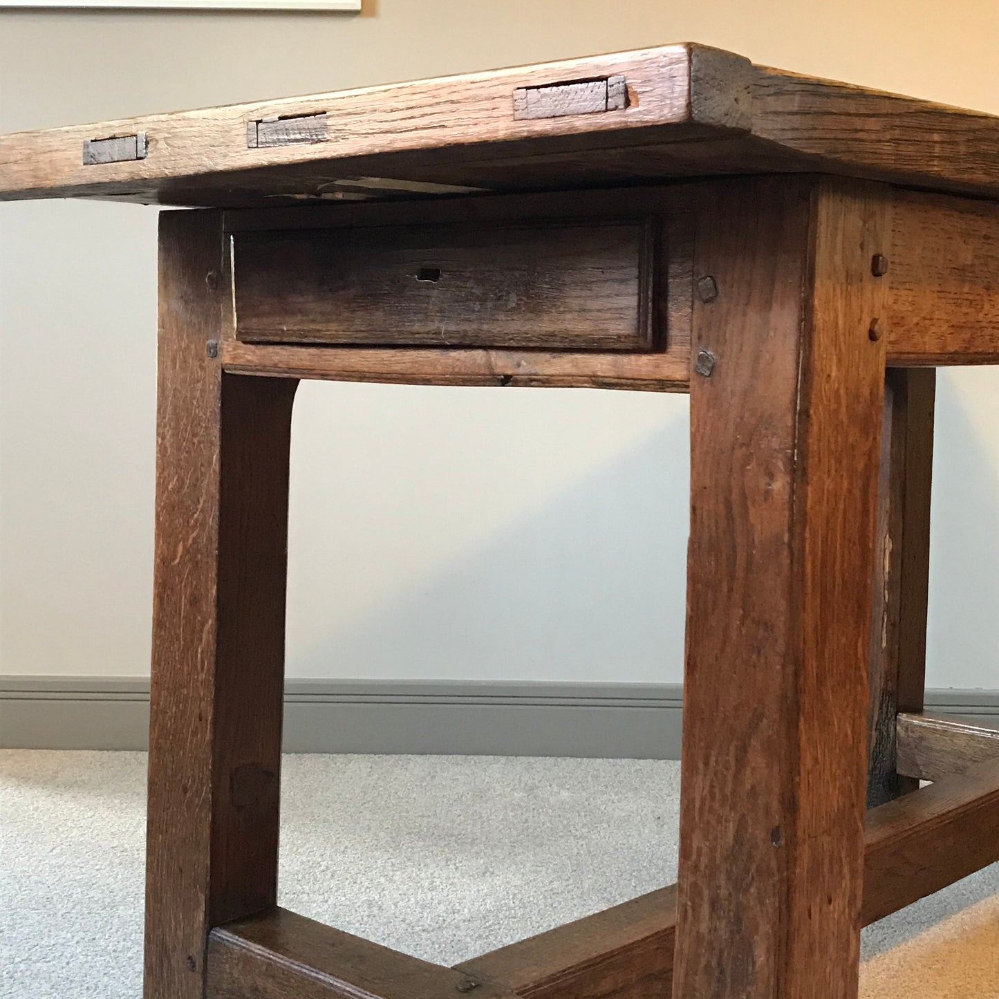 Oak Prep Table.