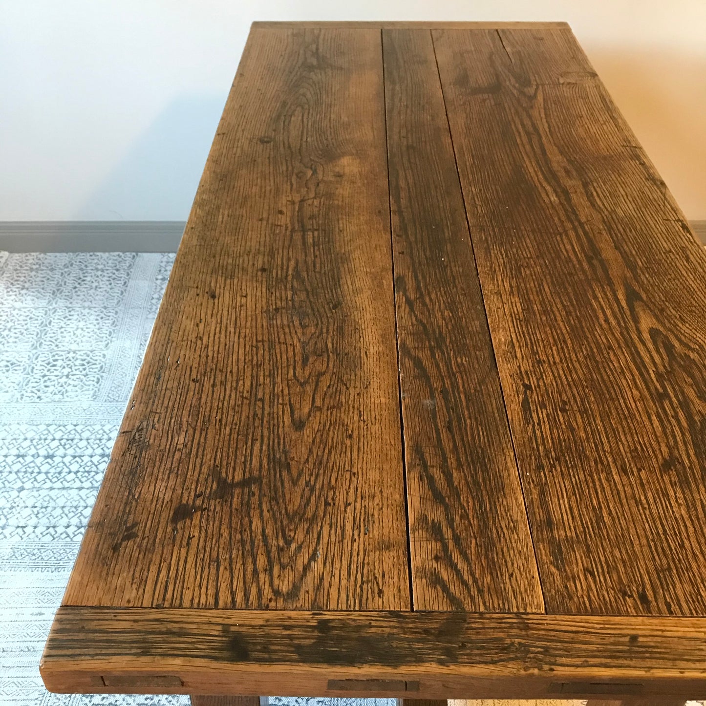 Oak Prep Table.