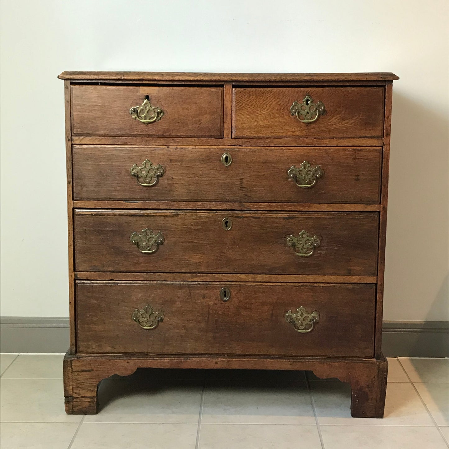 George III Oak Chest.