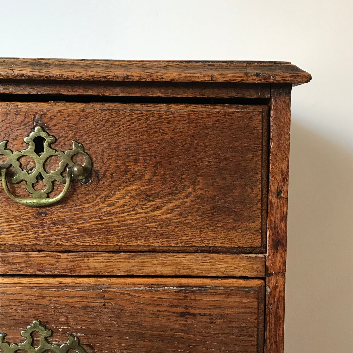 George III Oak Chest.