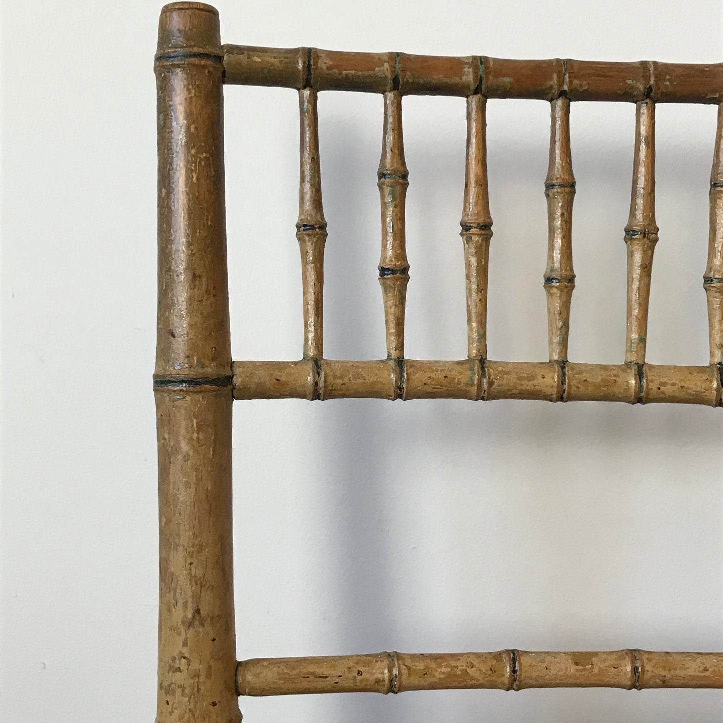 Regency Faux Bamboo Chair.