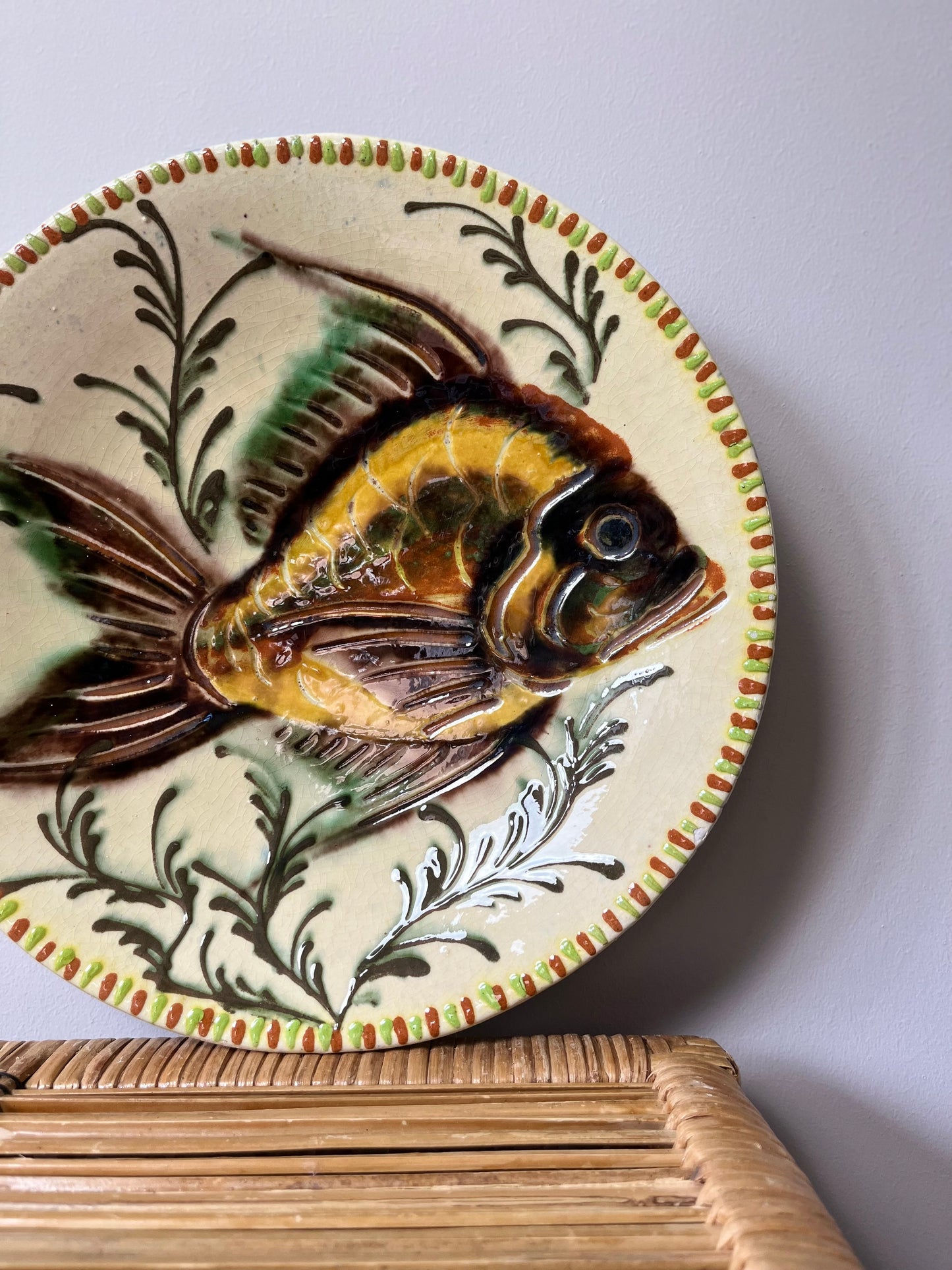 Spanish Fish Plate.