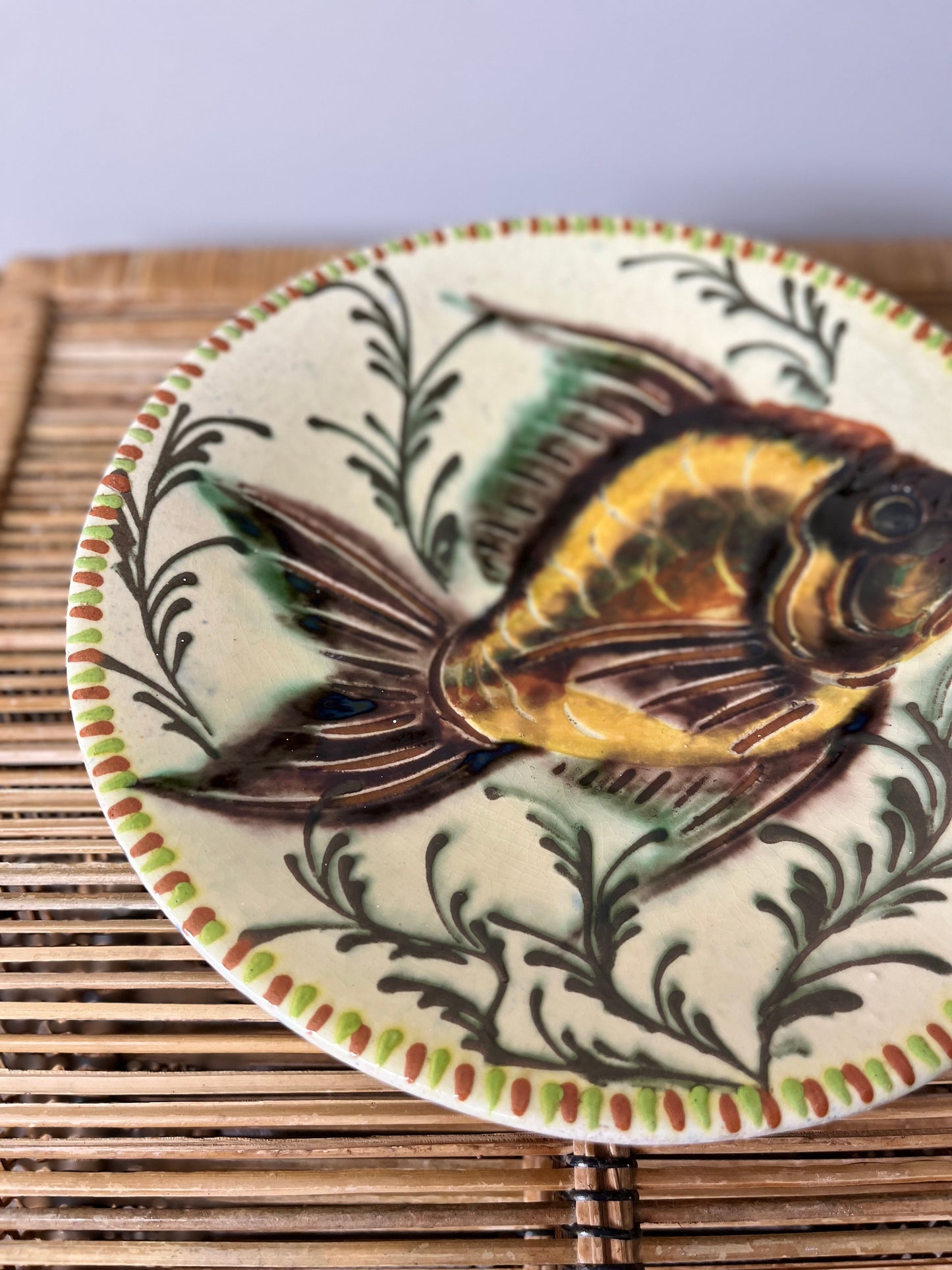 Spanish Fish Plate.