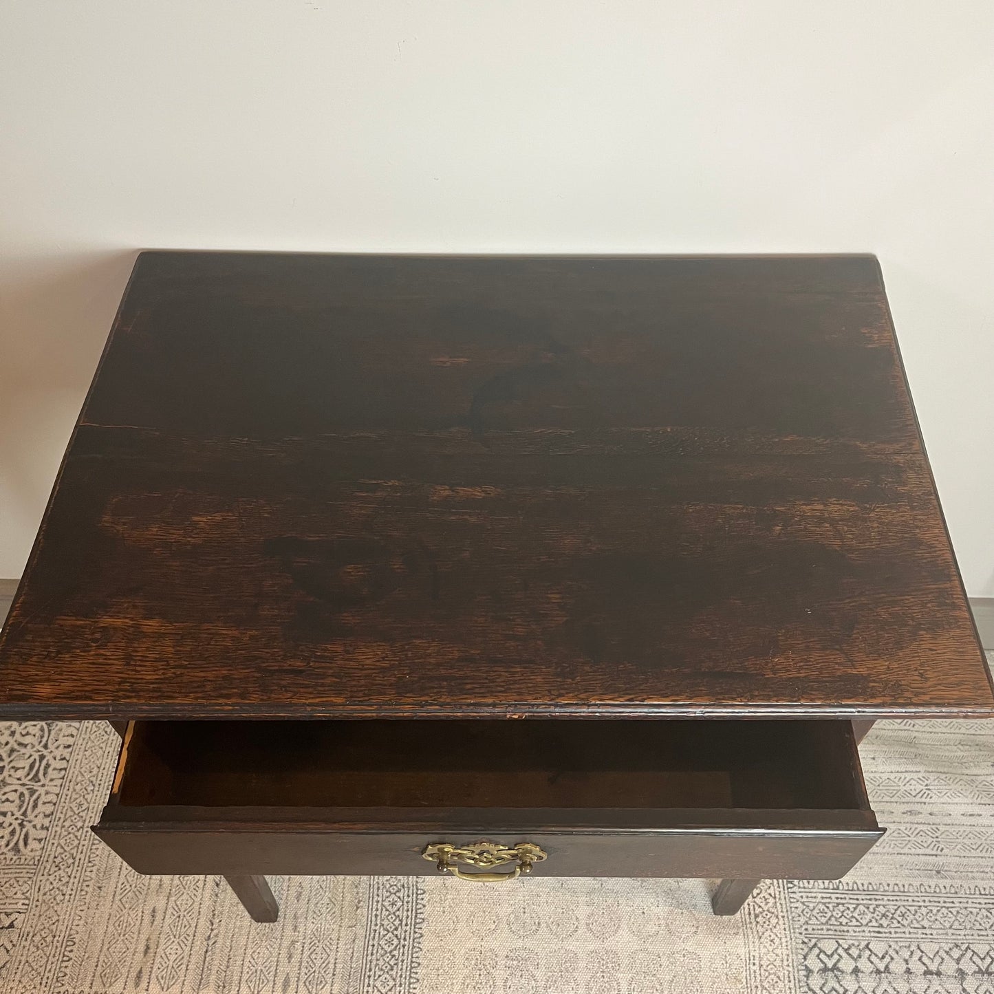 Country Oak Side Table.
