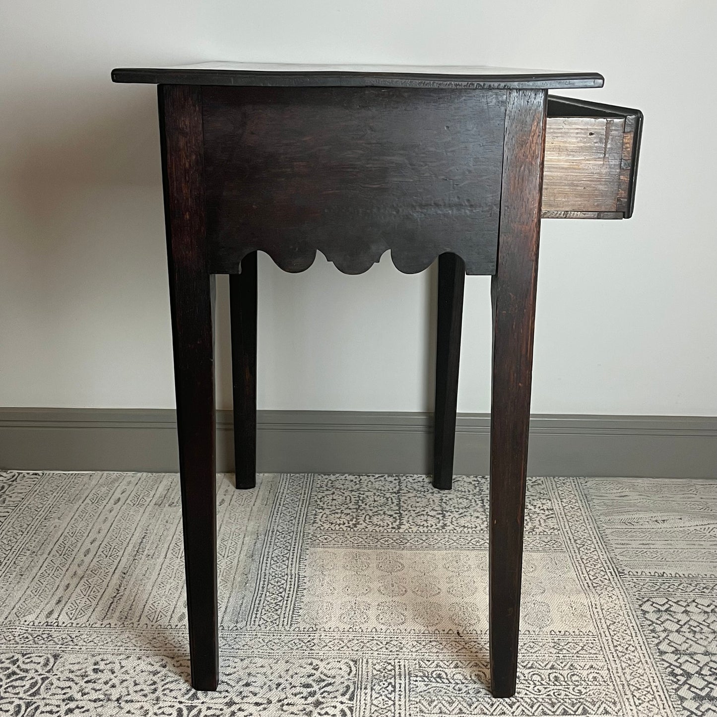 Country Oak Side Table.