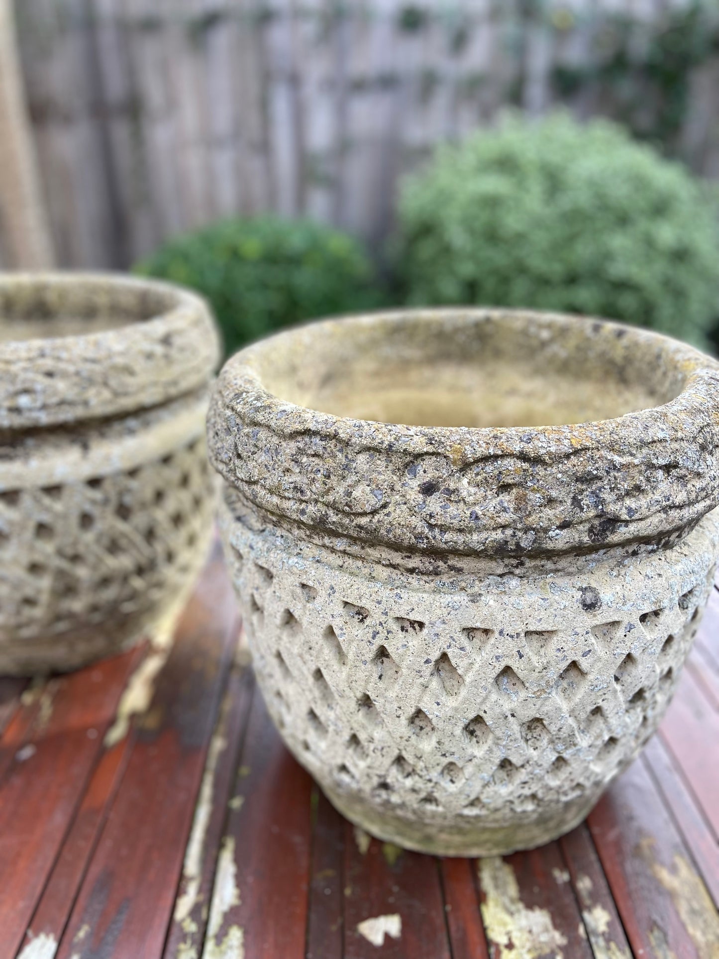 Pair Of Cotswold Planters.