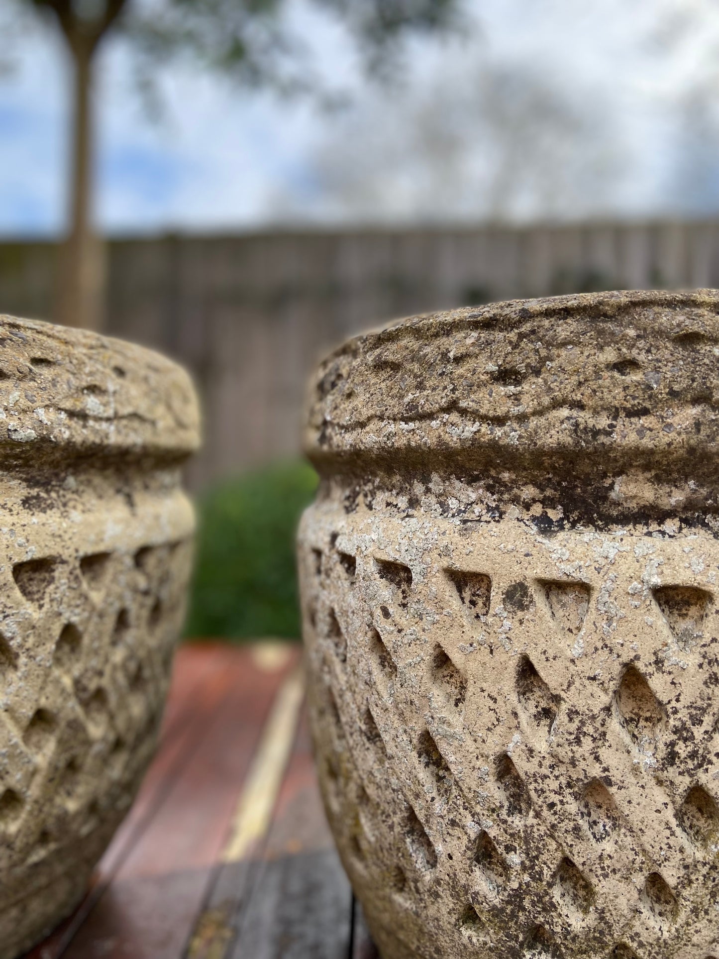Pair Of Cotswold Planters.