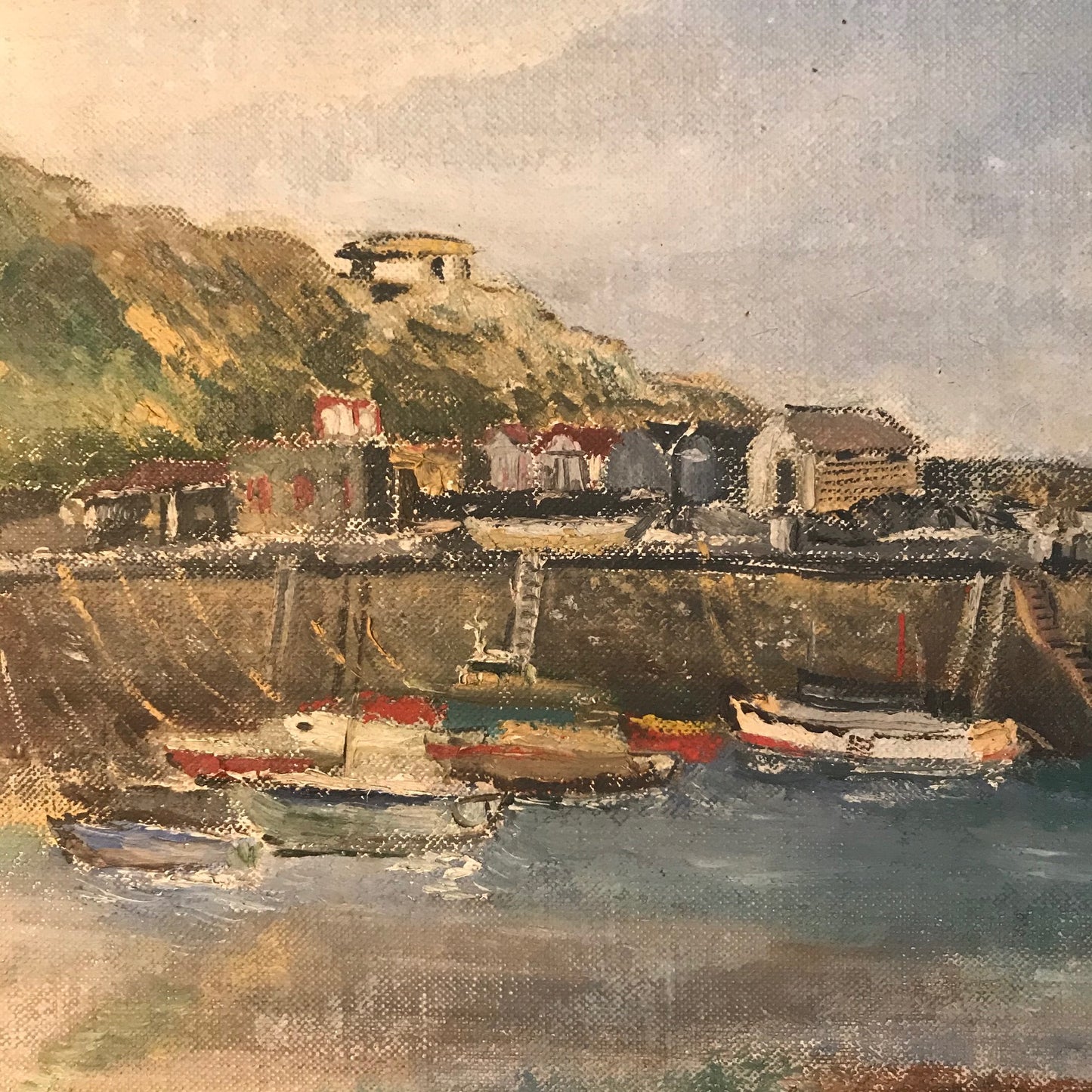 Rozel Bay Oil on Canvas.