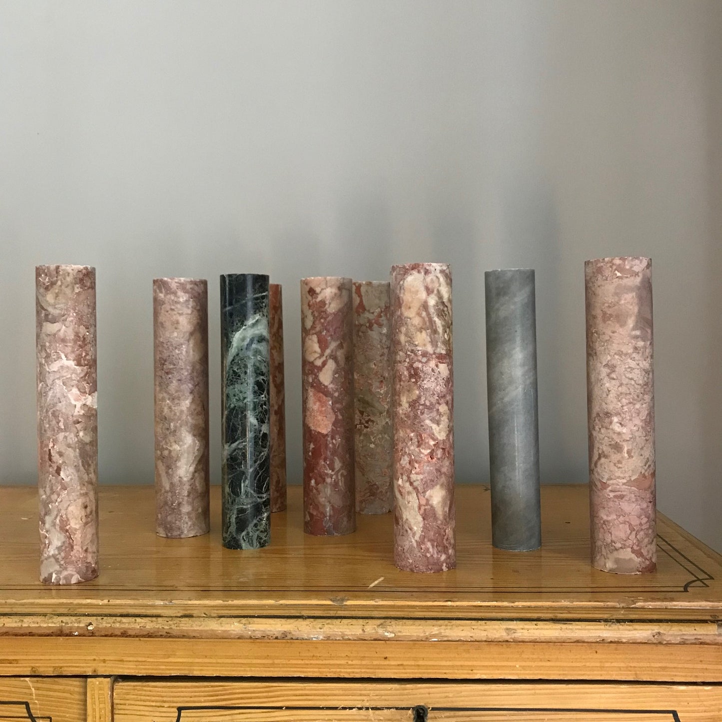 Decorative Marble Columns.