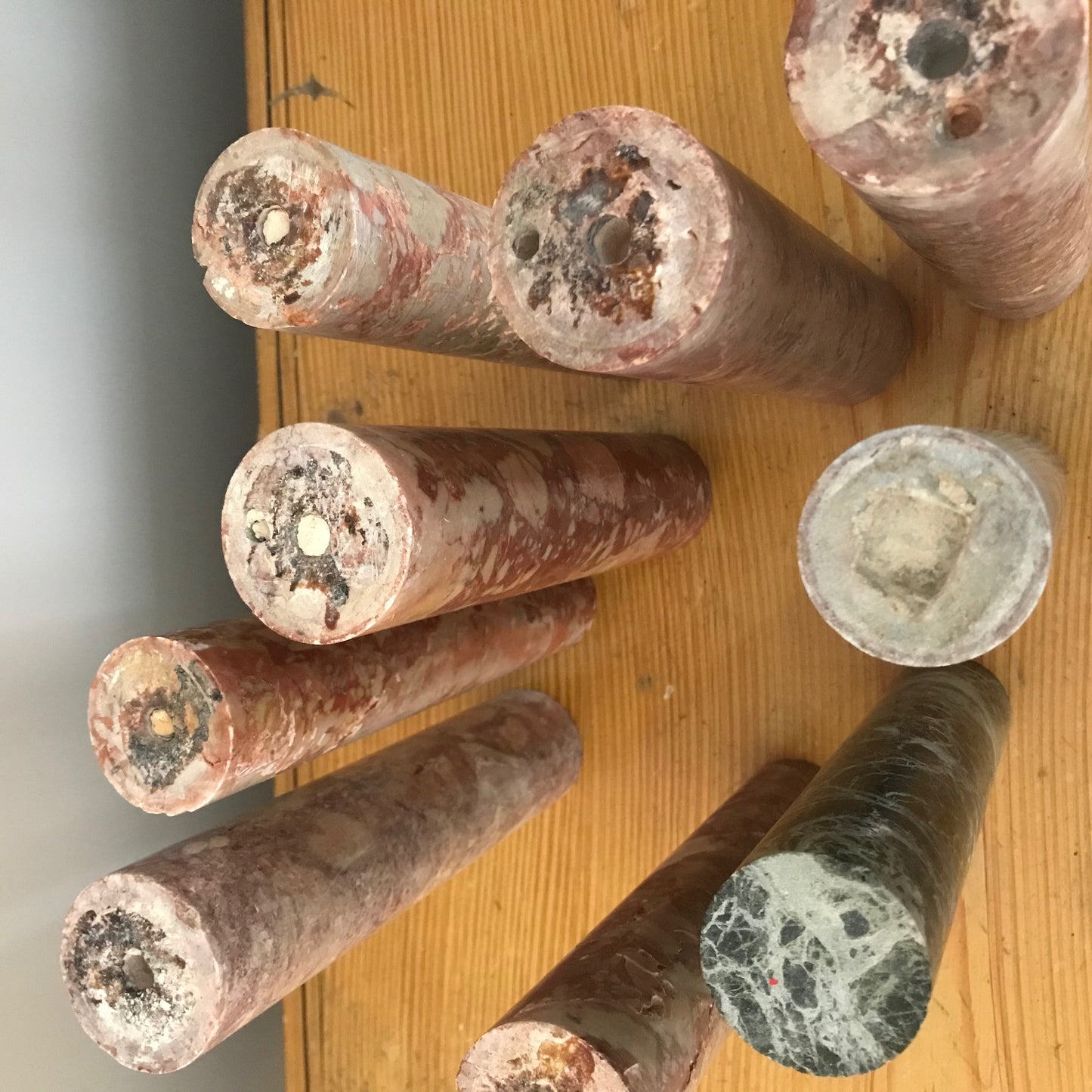 Decorative Marble Columns.