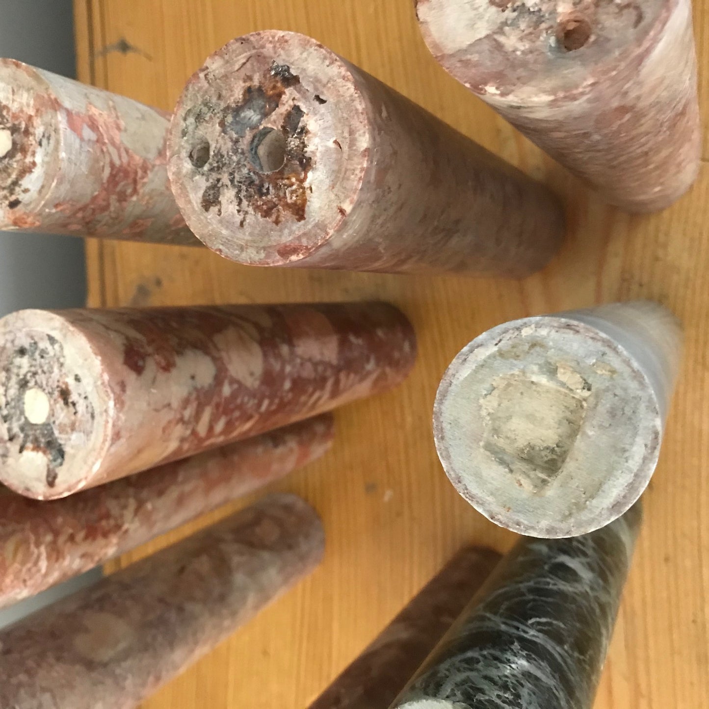 Decorative Marble Columns.