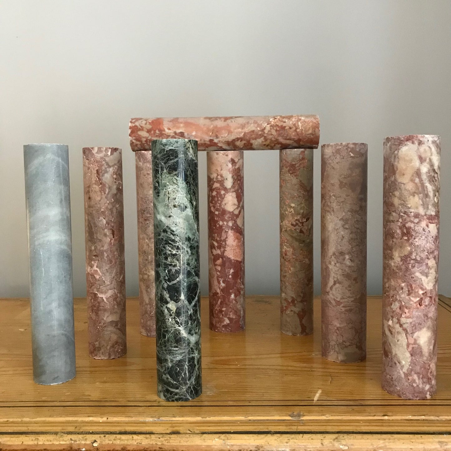 Decorative Marble Columns.