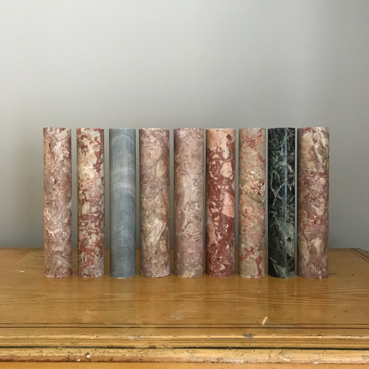 Decorative Marble Columns.