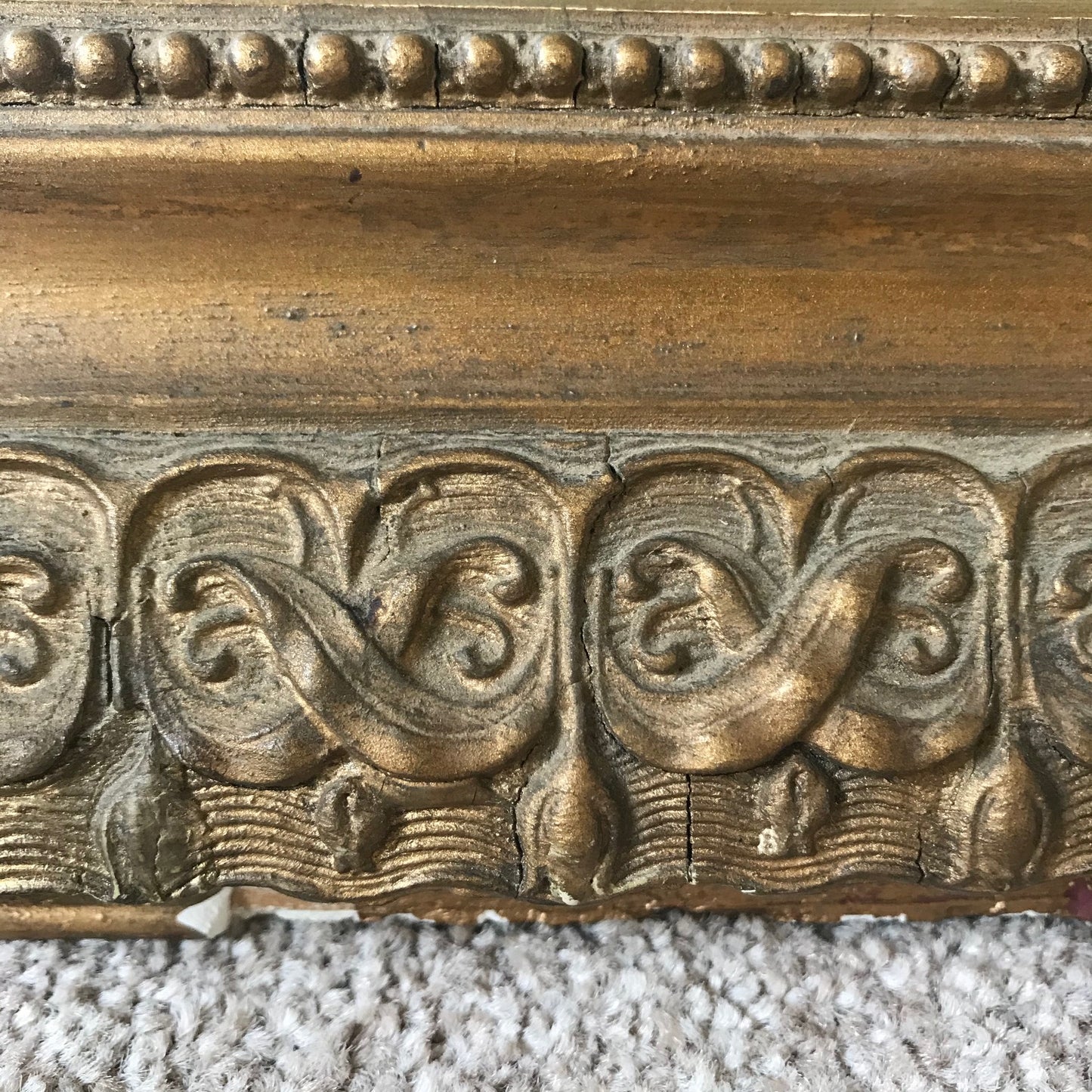 19th Century Giltwood Mirror.