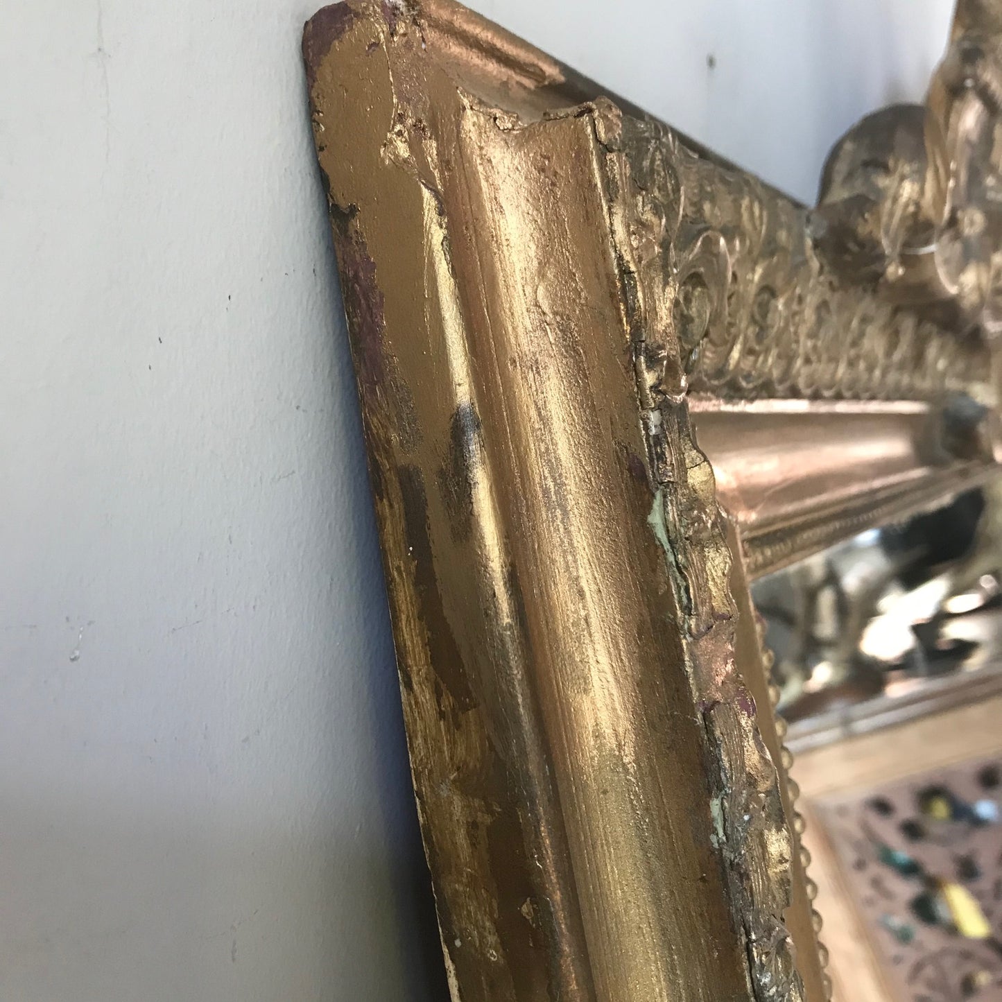 19th Century Giltwood Mirror.