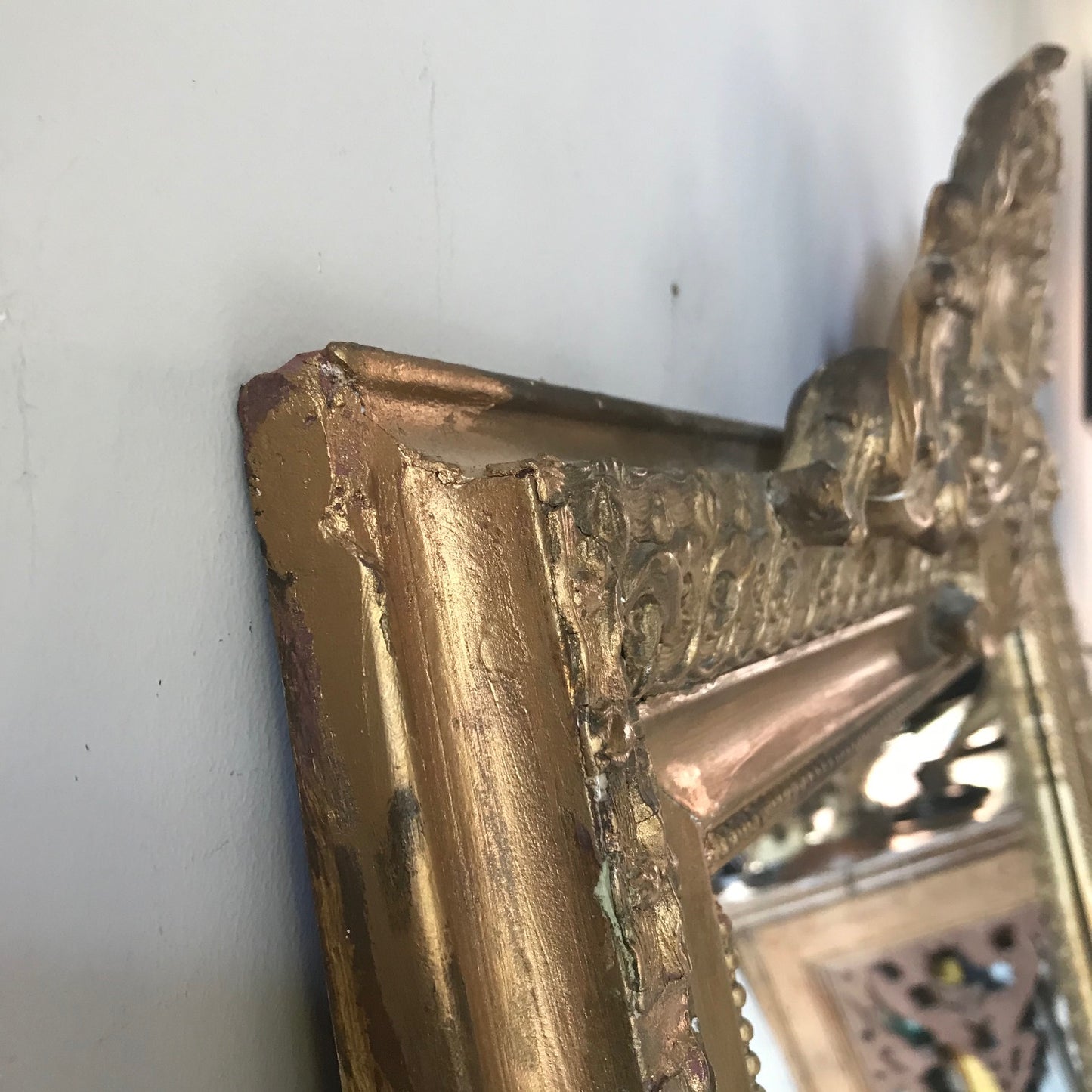 19th Century Giltwood Mirror.