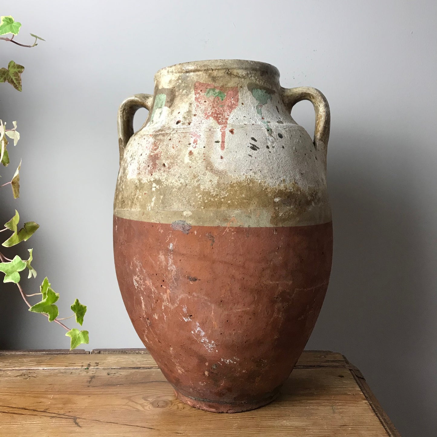 Turkish Terracotta Oil Pot.