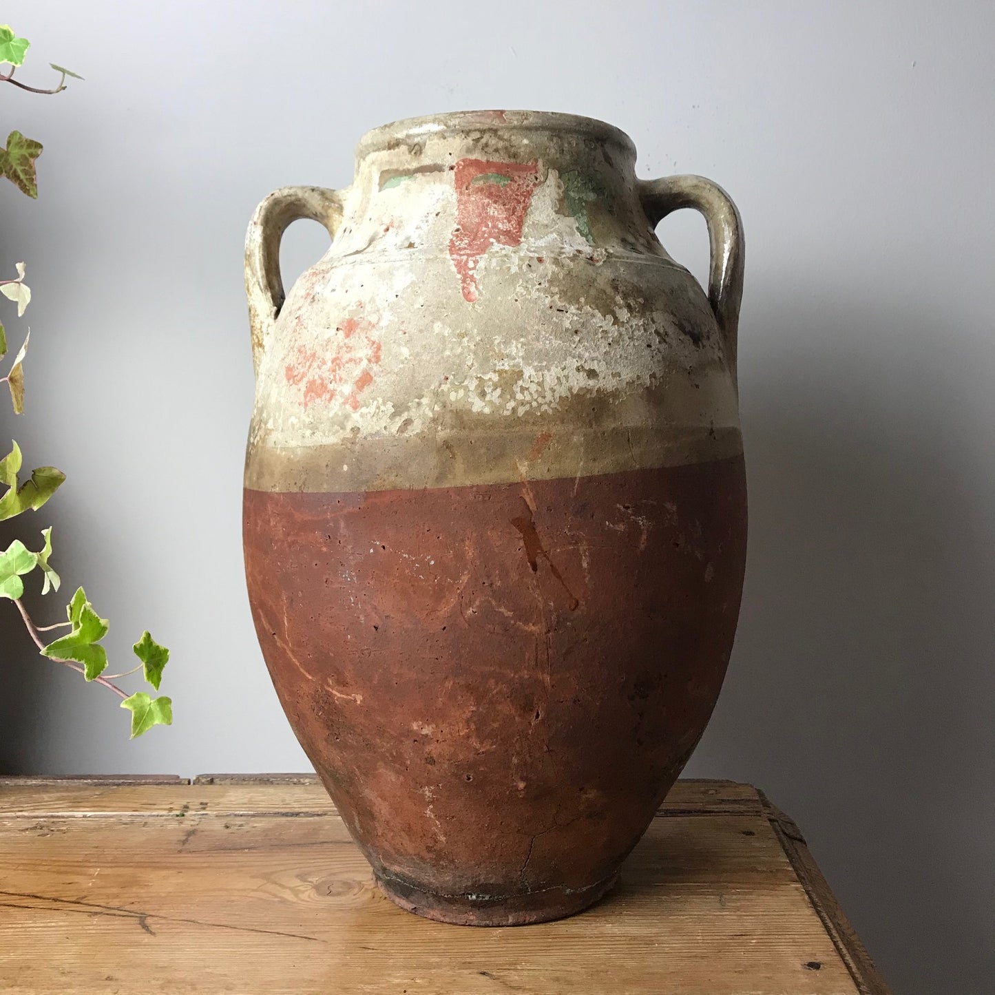 Turkish Terracotta Oil Pot.