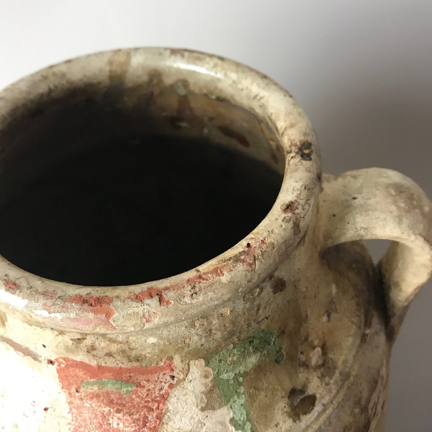 Turkish Terracotta Oil Pot.