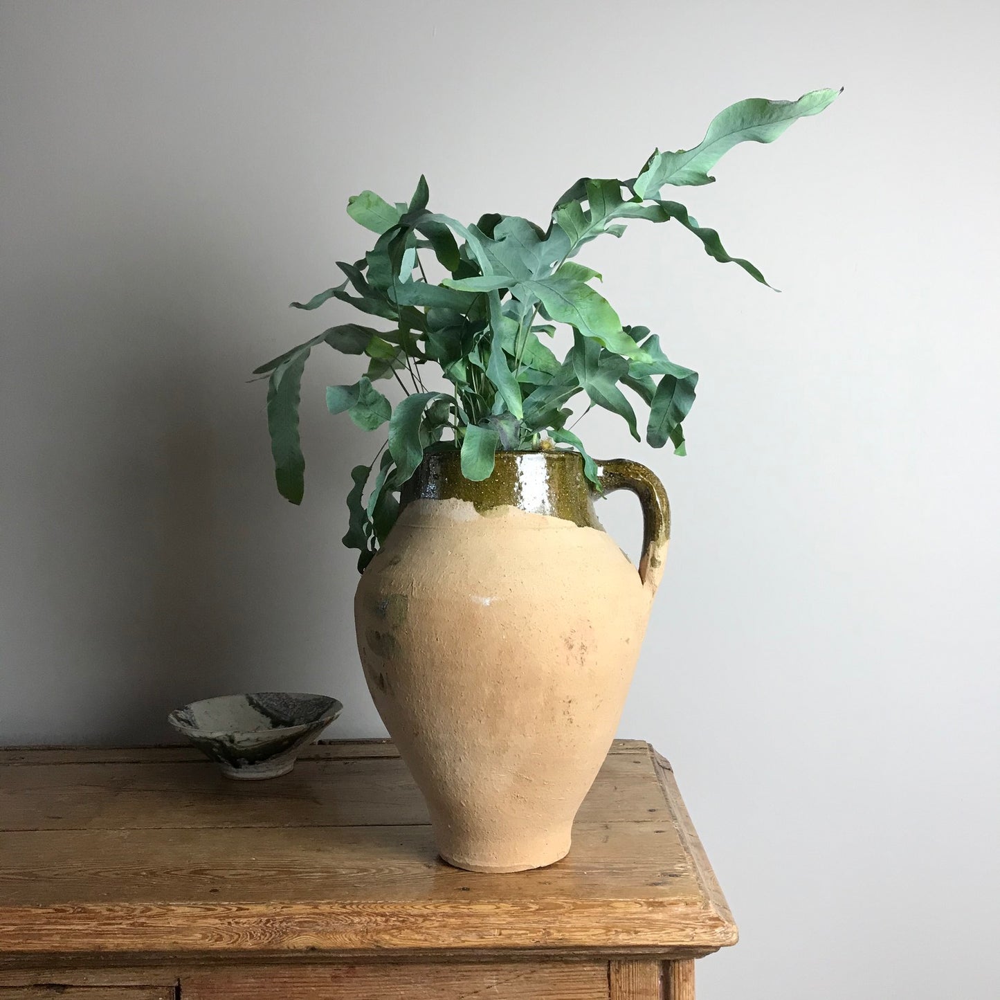 Turkish Terracotta Oil Pot.