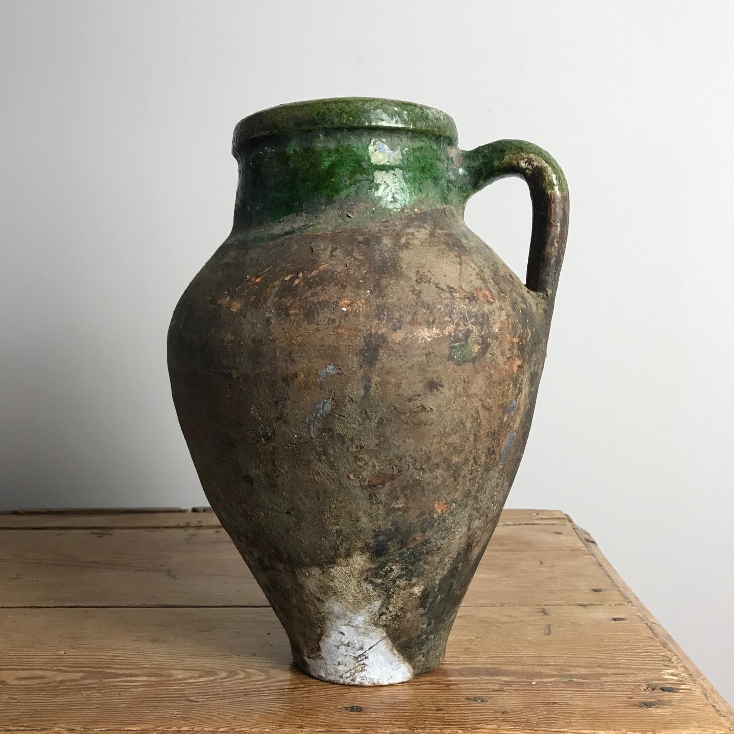 Turkish Terracotta Oil Pot.