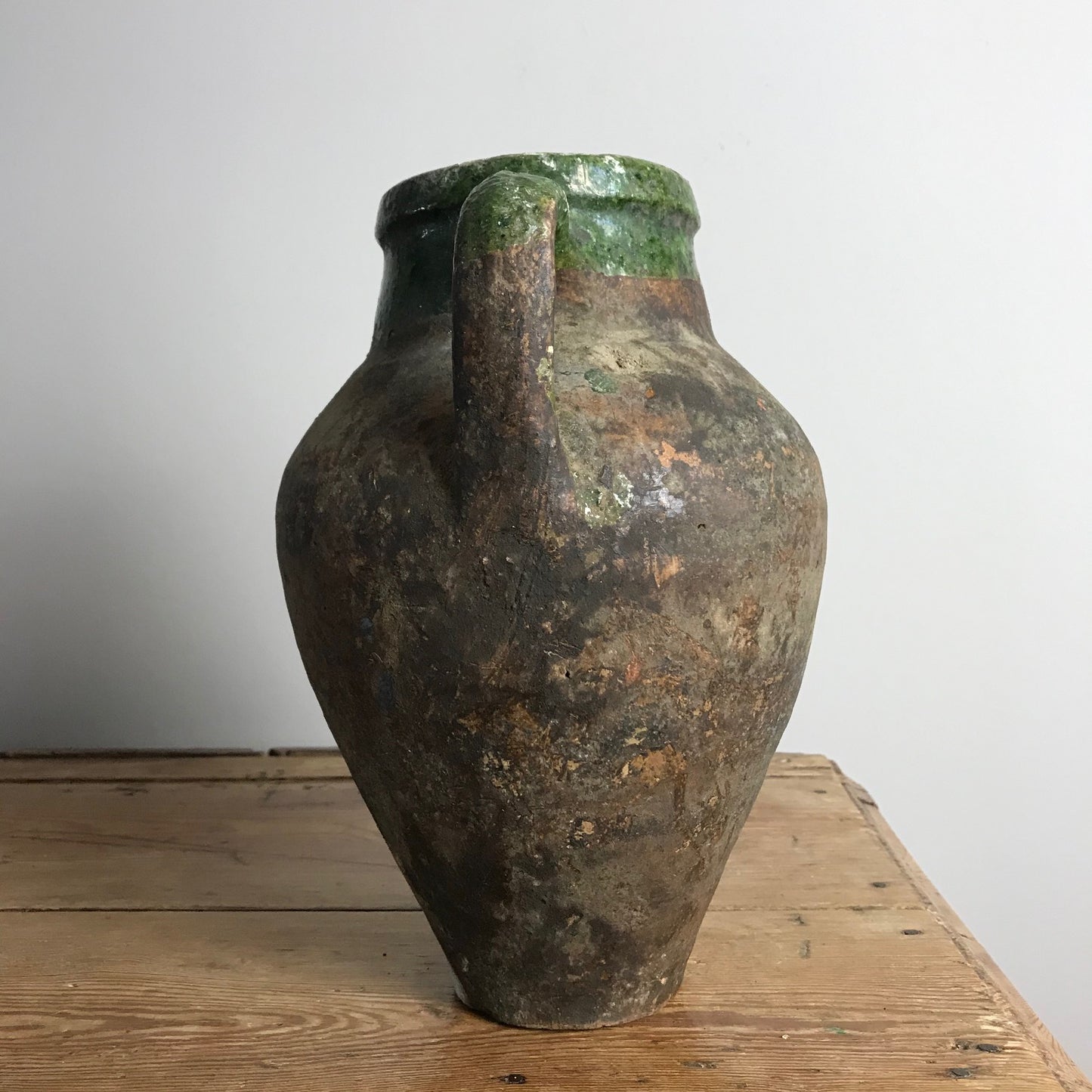 Turkish Terracotta Oil Pot.